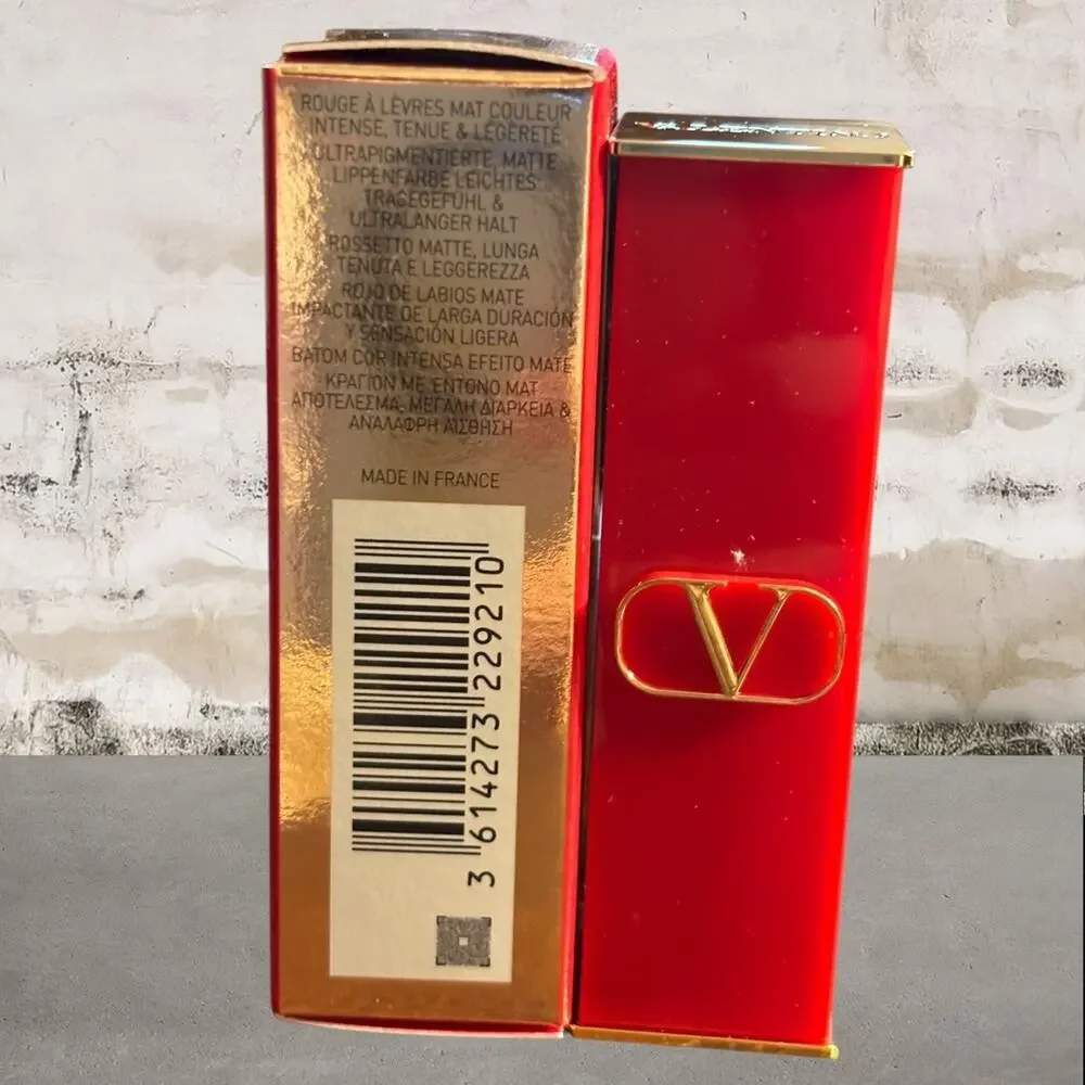 Rosso Valentino Matte Lipstick in 111A Undressed Velvet NIB